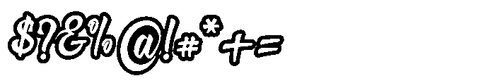 Blislyn Line Regular Font OTHER CHARS