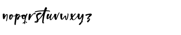 Blissful Christmas Italic Font LOWERCASE
