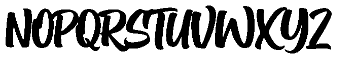 Blissfully Font UPPERCASE