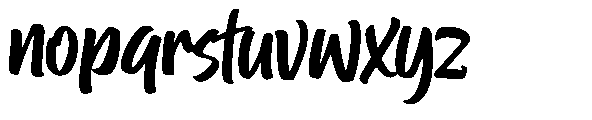 Blissfully Font LOWERCASE