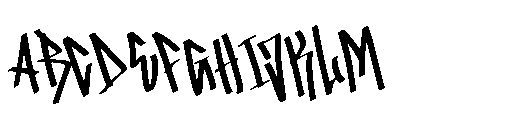 Blister Graffiti Font UPPERCASE