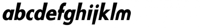 Blitz Condensed Bold Italic Font LOWERCASE