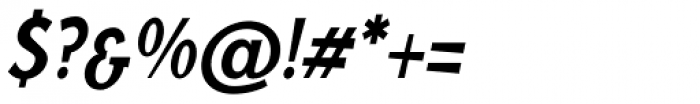Blitz Condensed Medium Italic Font OTHER CHARS