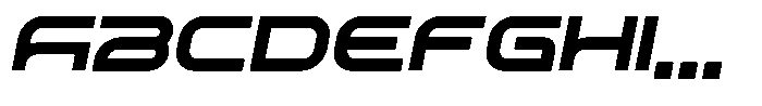 Blizera Bold Oblique FONT