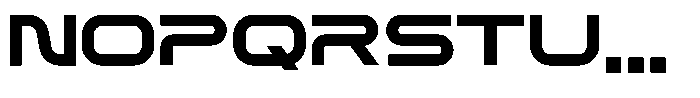 Blizera Bold Font LOWERCASE