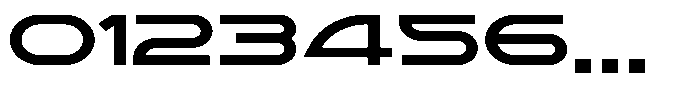 Blizera Expanded Font OTHER CHARS