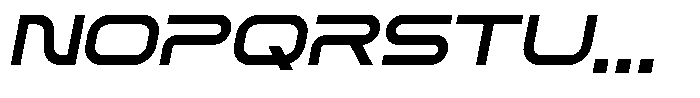 Blizera Italic Font LOWERCASE