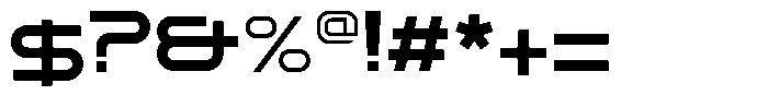 Blizera Regular Font OTHER CHARS