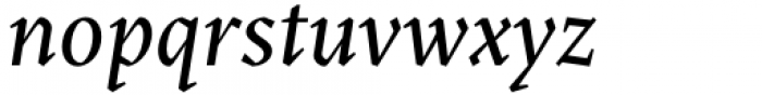 Blizka Bold Italic Font LOWERCASE