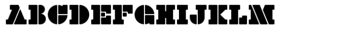 BlkOut Display Font UPPERCASE