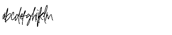 Bloating Signature FONT