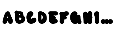Blob Control Semi Bold Font UPPERCASE