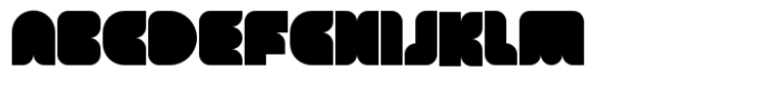 Blob Round 2025 Font UPPERCASE