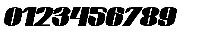 BlocRest BlocRest Italic Font OTHER CHARS