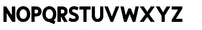 Blocerra Black Font LOWERCASE