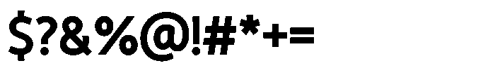 Blocerra Bold Font OTHER CHARS