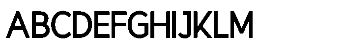 Blocerra Regular Regular Font UPPERCASE