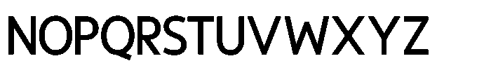 Blocerra Regular Regular Font UPPERCASE