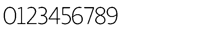 Blocerra Thin Font OTHER CHARS