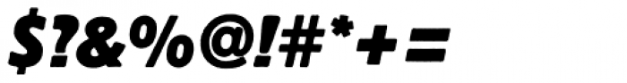 Block BQ Bold Italic Font OTHER CHARS