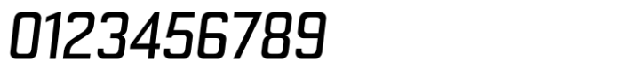 Block Capitals Narrow Italic Font OTHER CHARS