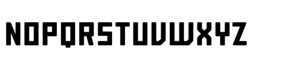Block Semi Bold Rounded Font UPPERCASE