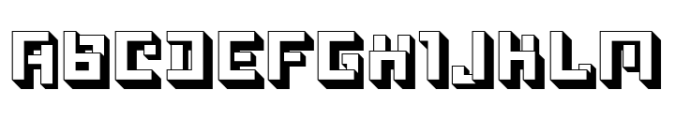 Blockrock Regular Font UPPERCASE