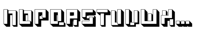 Blockrock Regular Font LOWERCASE