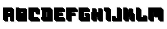 Blockrock Solid Font LOWERCASE