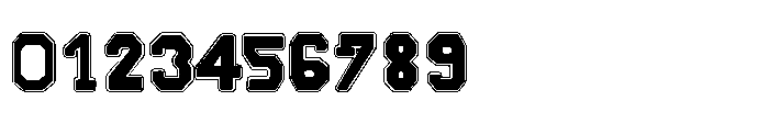 Blocksmith Varsity Font OTHER CHARS
