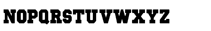 Blockton Regular Font UPPERCASE
