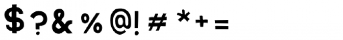 Blocky Fill Font OTHER CHARS