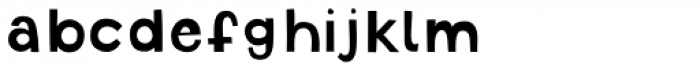 Blocky Fill Font LOWERCASE