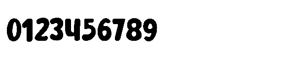 Blocky Vintage Font OTHER CHARS