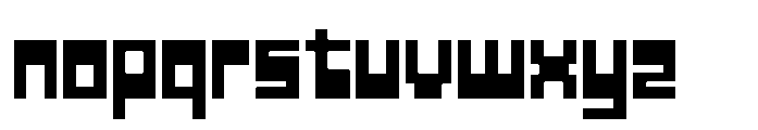Blocode Bold Font LOWERCASE