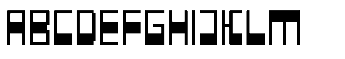 Blocode Light Font UPPERCASE