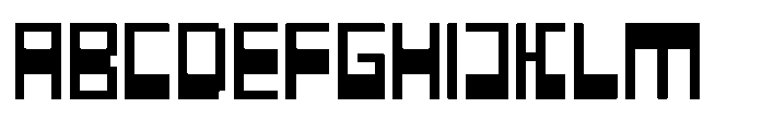 Blocode Medium Font UPPERCASE