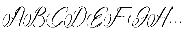 Blodie Natalia Regular Font UPPERCASE