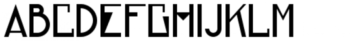 Bloemgracht Font LOWERCASE