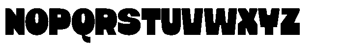 Blog Food Regular Font UPPERCASE