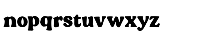 Blogeris Display Blogeris Regular Font LOWERCASE