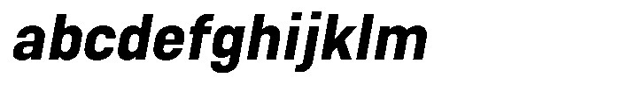 Bloka Sans Extra Bold Italic FONT