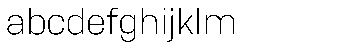 Bloka Sans Extra Light FONT
