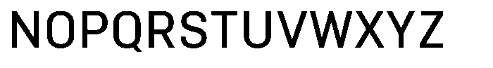 Bloka Sans Medium Font UPPERCASE