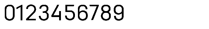 Bloka Sans Variable Thin Font OTHER CHARS