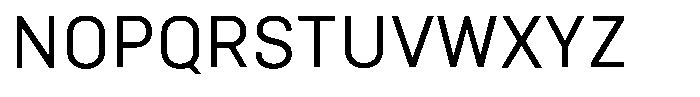 Bloka Sans Variable Thin Font UPPERCASE