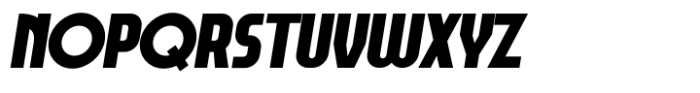 Blokecore Obelique Font UPPERCASE