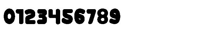 Bloksy One Font OTHER CHARS