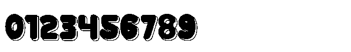 Bloksy Three Font OTHER CHARS