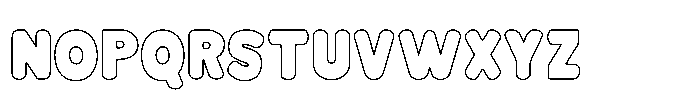 Bloksy Two Font UPPERCASE